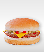 Sajtburger - bacon
